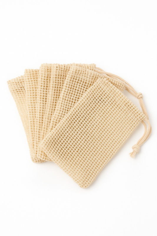 Exfoliating Soap Saver Bags – Gentle Scrub & Longer-Lasting Soap