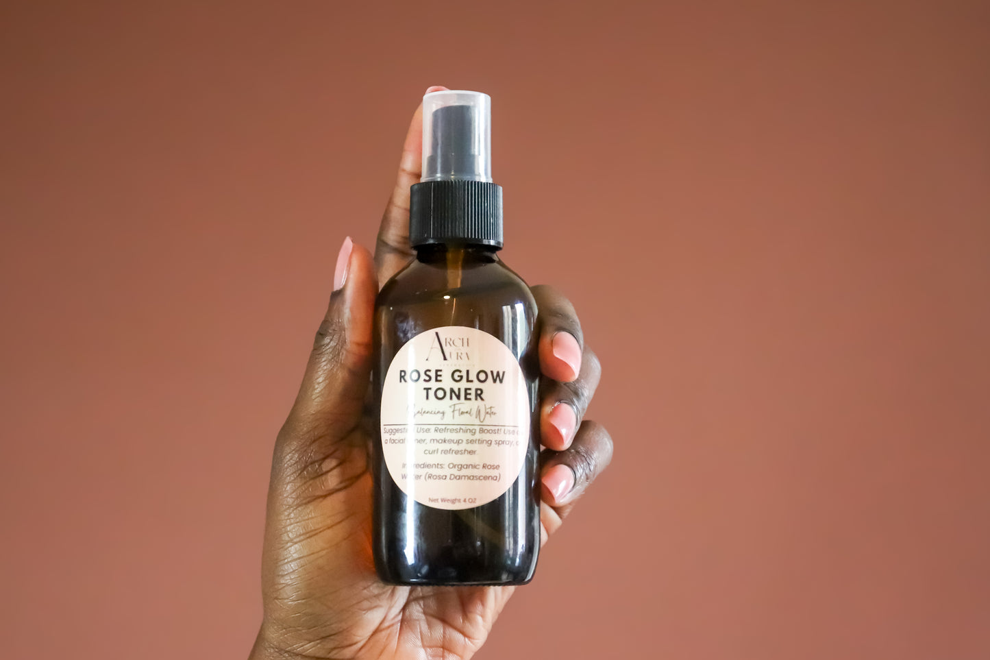 Rose Glow Balancing Face Toner - Hydrating & Refreshing Rose Water