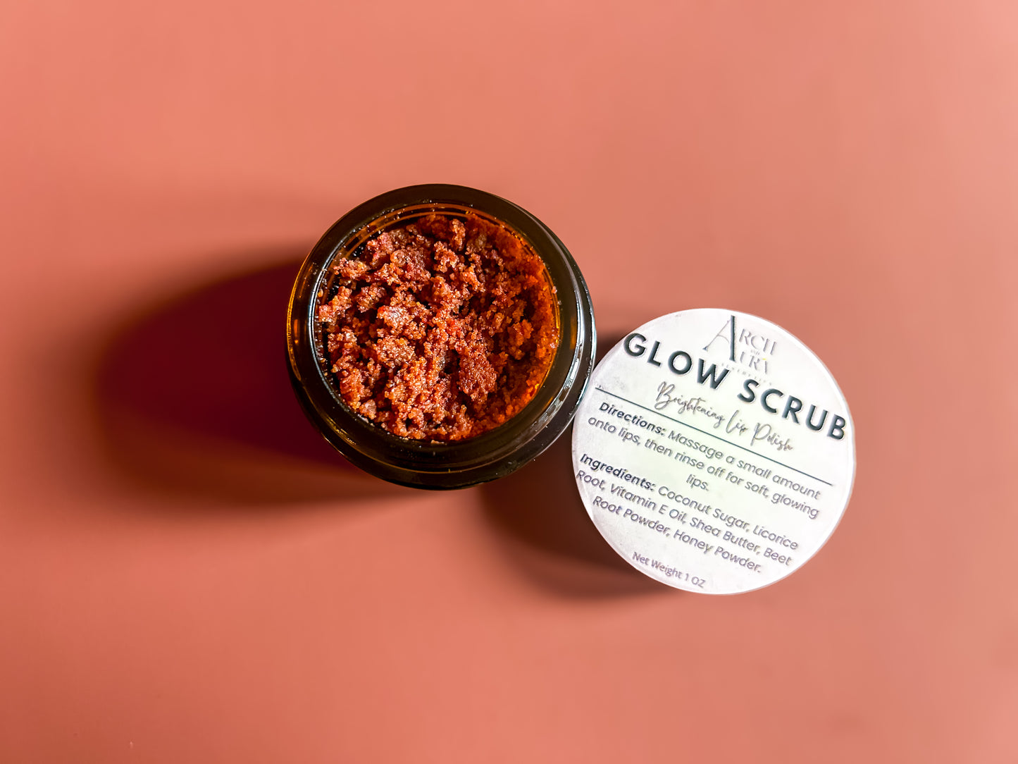 Glow Scrub Lip Polish - Hydrating Lip Exfoliator